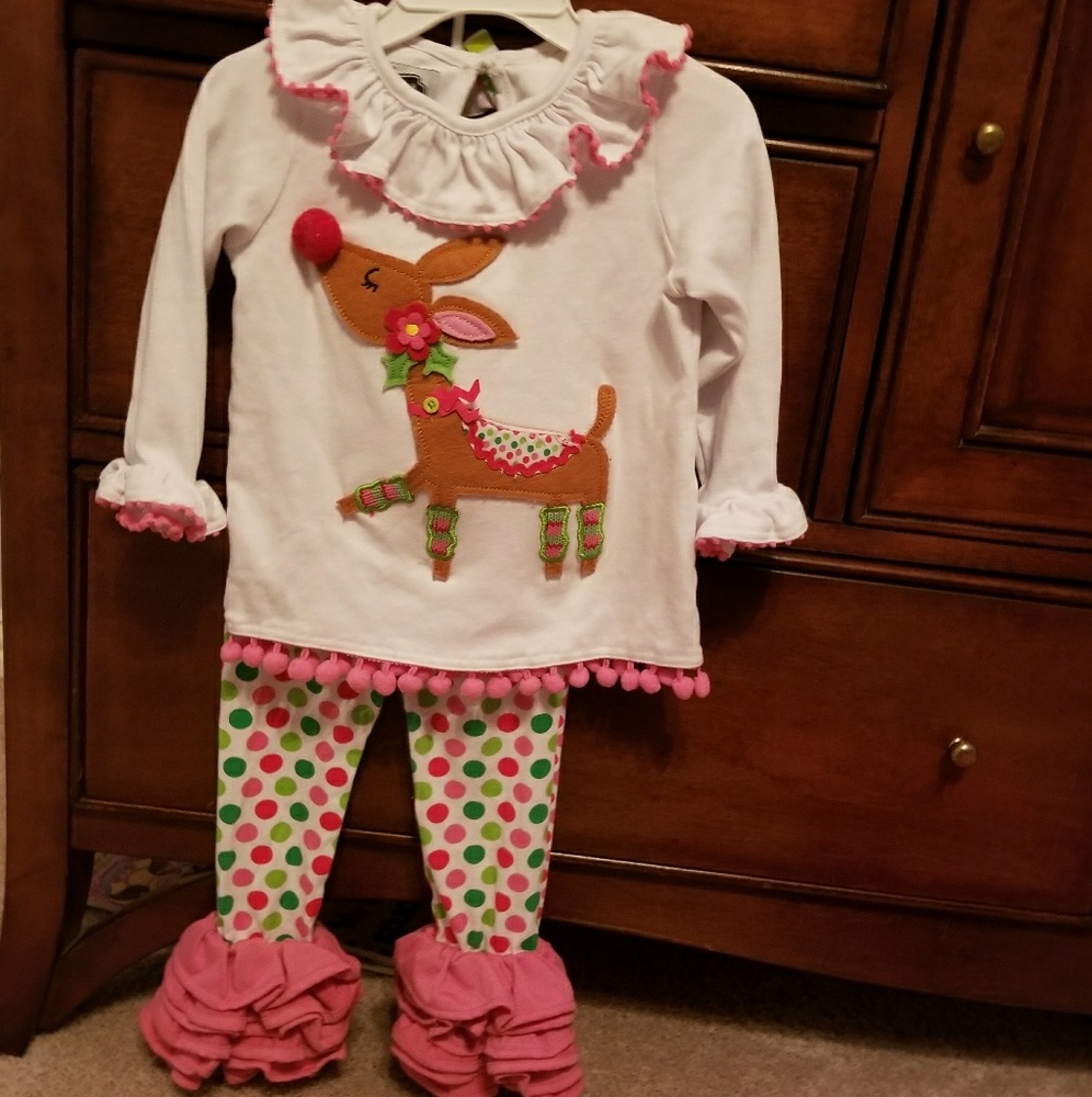 Toddler Girls Mid Pie Christmas Set